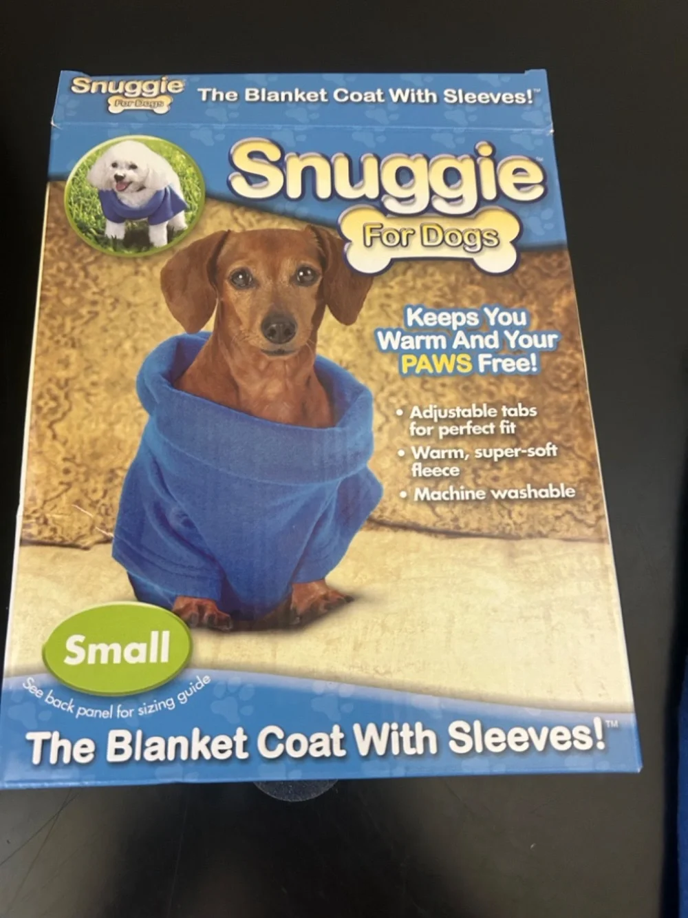 Snuggie for Dogs “ As Seen on TV” . Size Small. NWOT